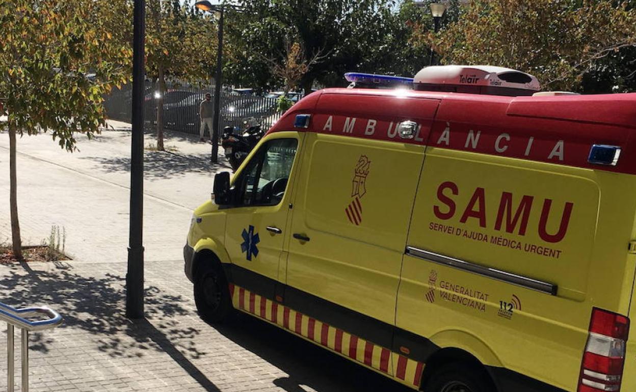 Una ambulancia, en una imagen de archivo