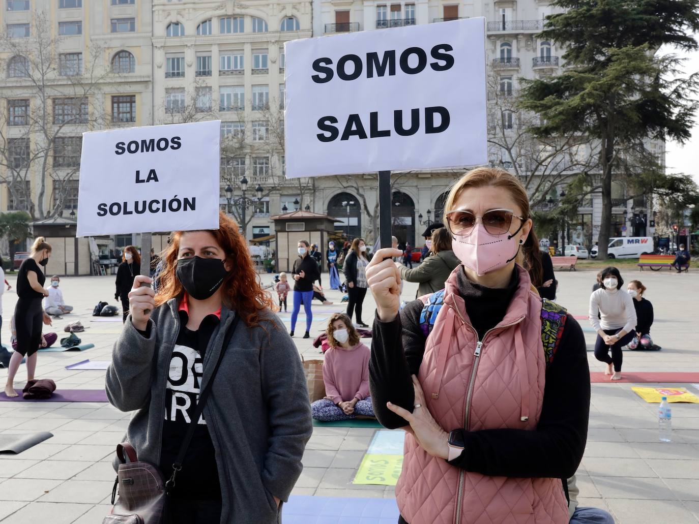 Protesta del sector en Valencia