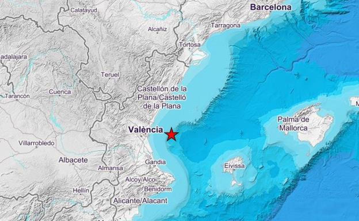 La Comunitat acumula 43 movimientos sísmicos en lo que va de año. En imagen, el registro de uno de ellos el pasado enero.