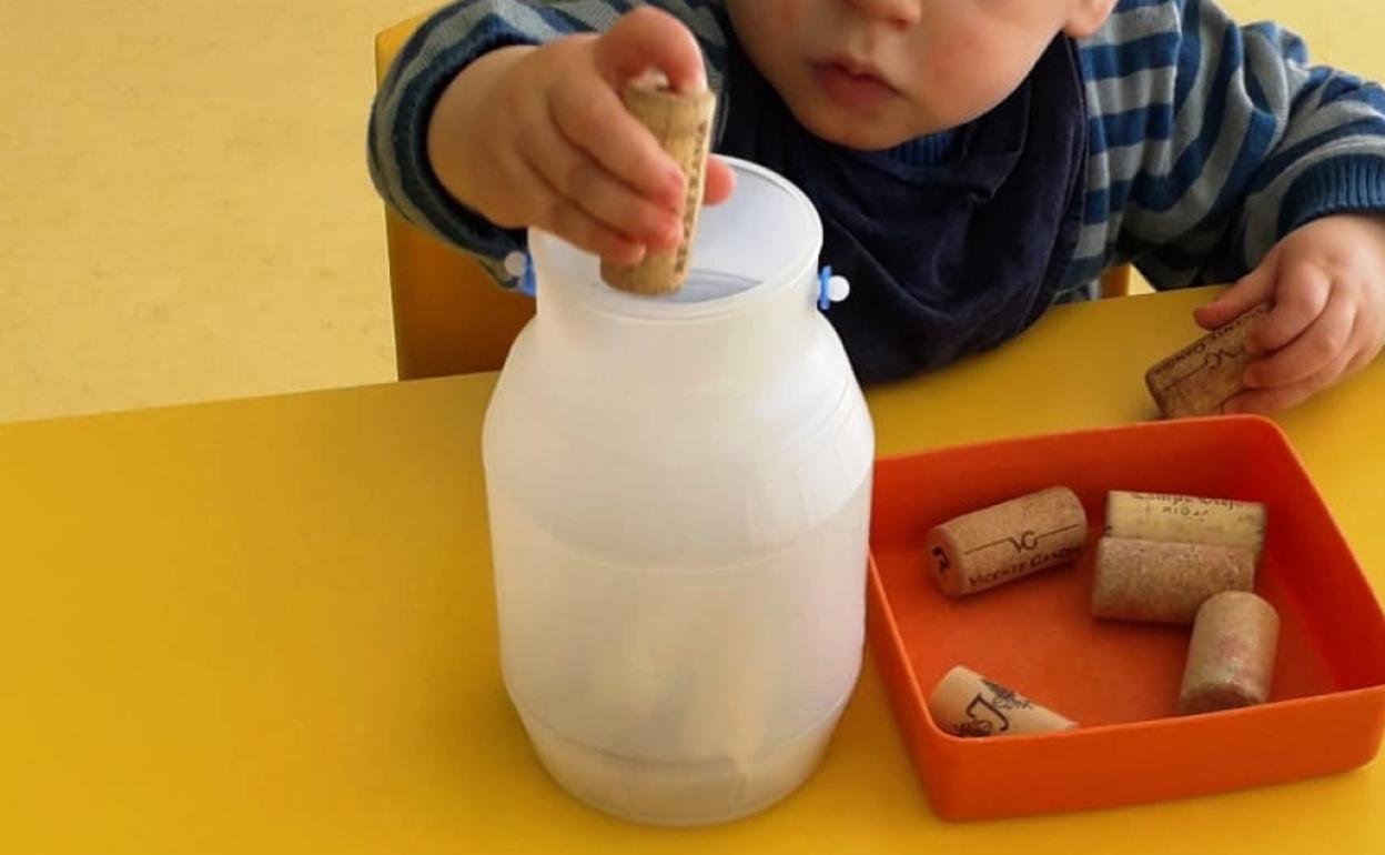 Actividades en el centro educativo de Turís. 