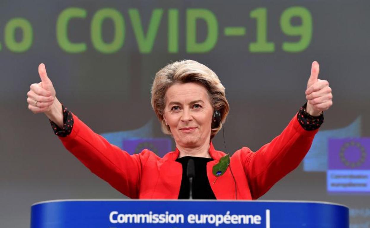 Ursal Von der Leyen, presidenta de la Comisión Europea. 