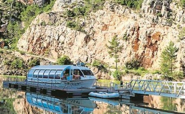 a naturaleza es la fiel compañera del recorrido fluvial del Júcar. 