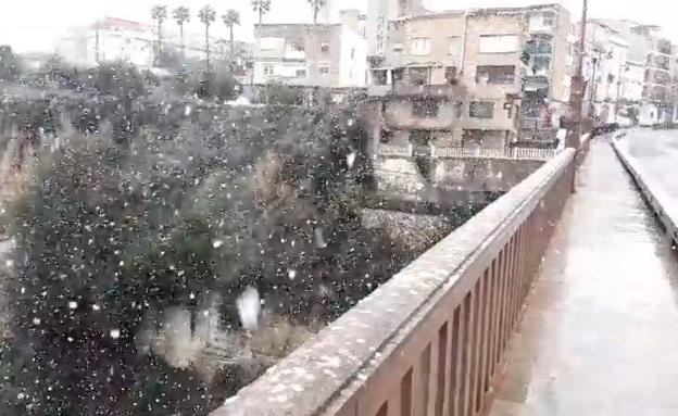 Nevada en Ontinyent. 