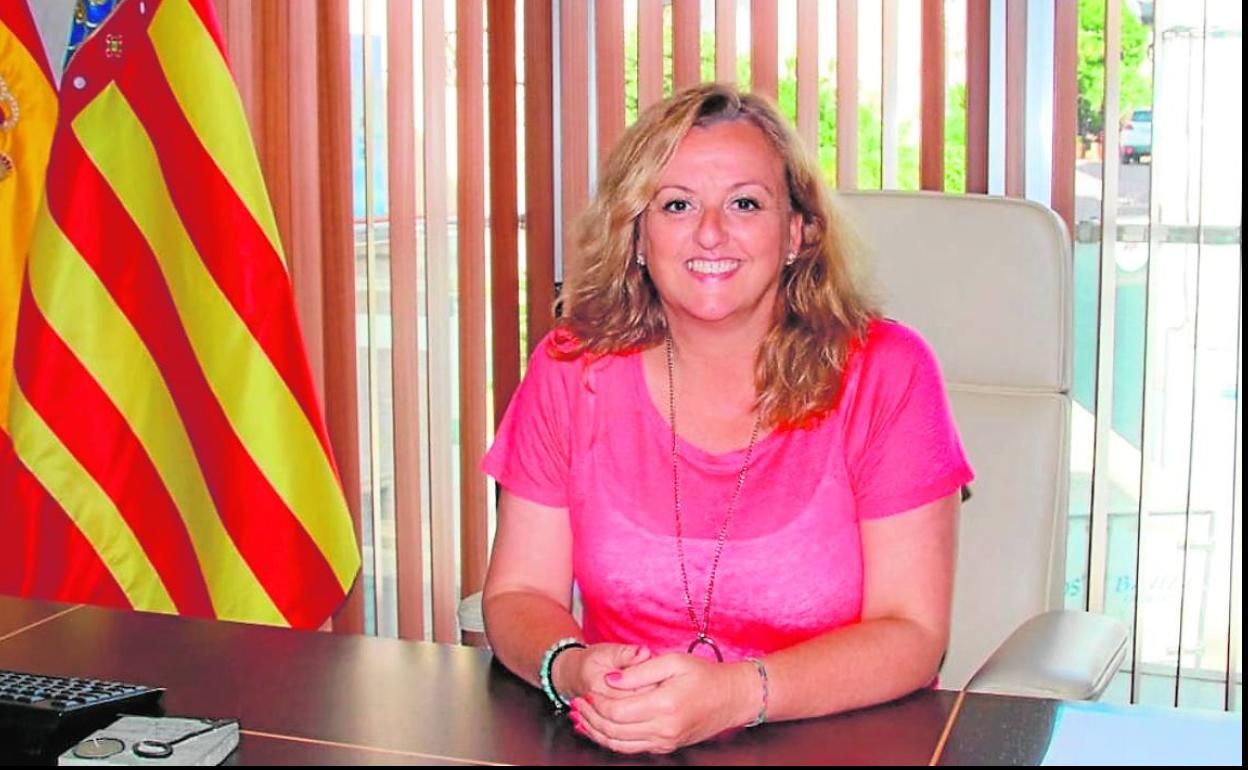 La alcaldesa de Calp, Ana Sala. 