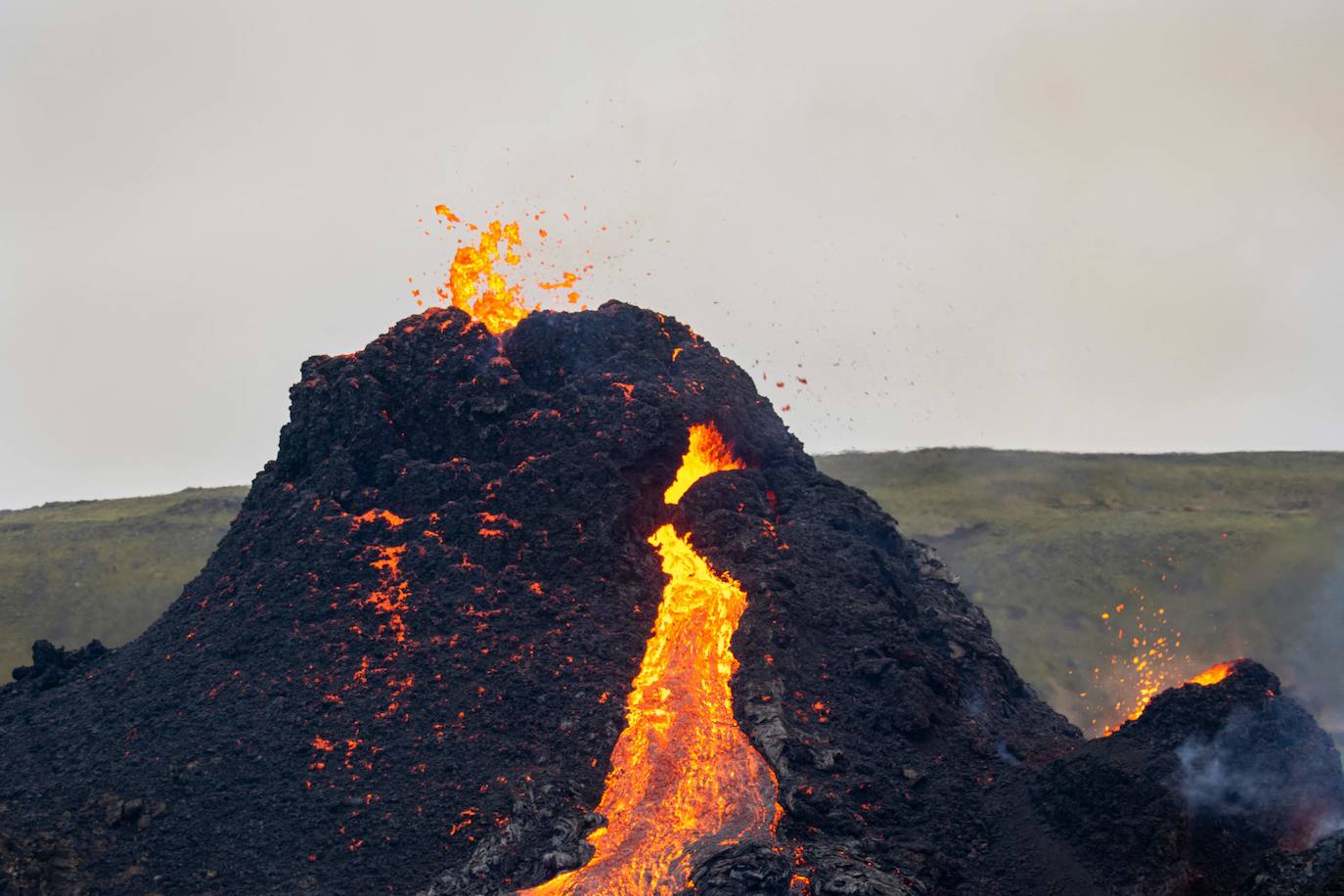 Fotos: Ríos de lava en Islandia