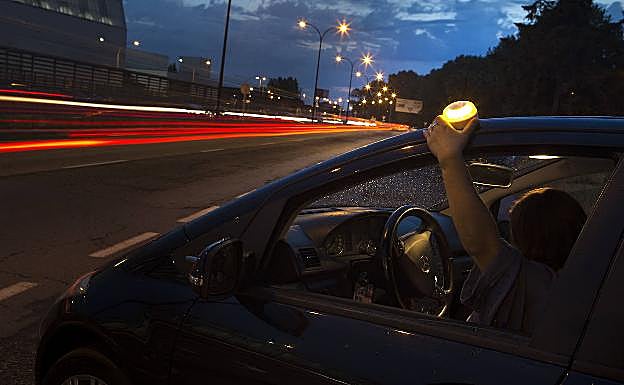 Imagen de una luz de emergencia