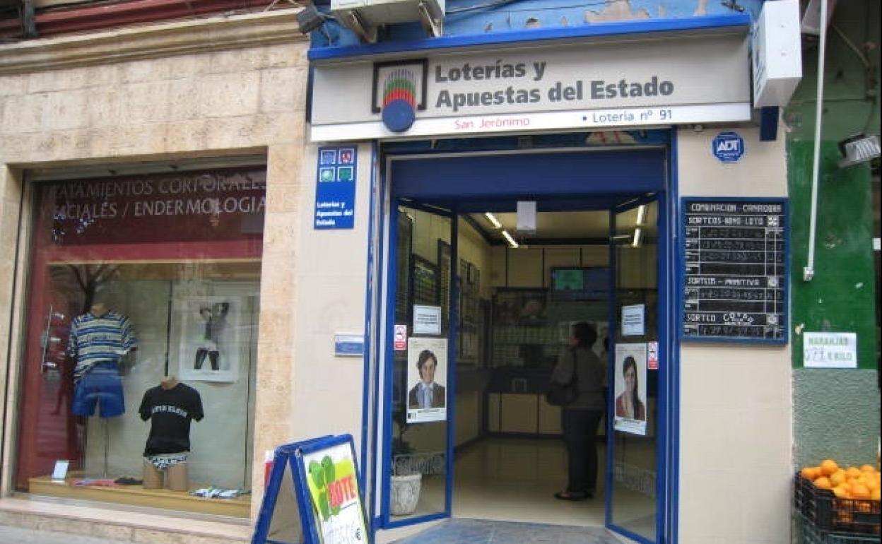 Administración en la que ha sido validado el boleto ganador en Valencia