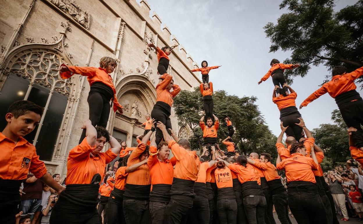 La Jove Muixeranga de Valencia. 