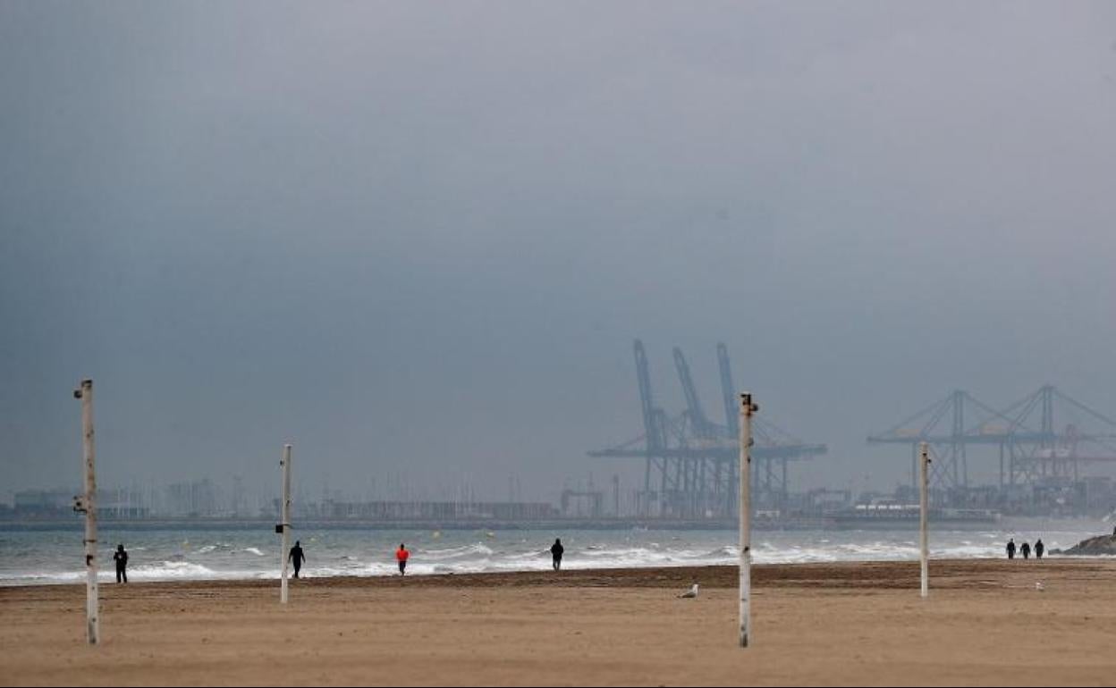 Playa de Valencia. 