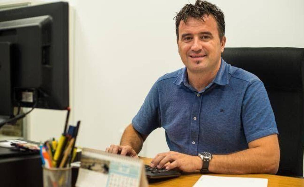 Gustavo Mascarell, alcalde de El Real de Gandia. 