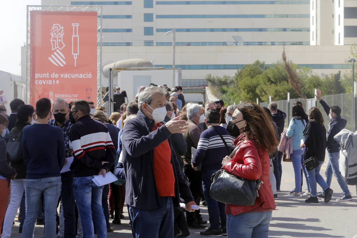 Nueva tanda de vacunación en Valencia este miércoles 31 de marzo. 