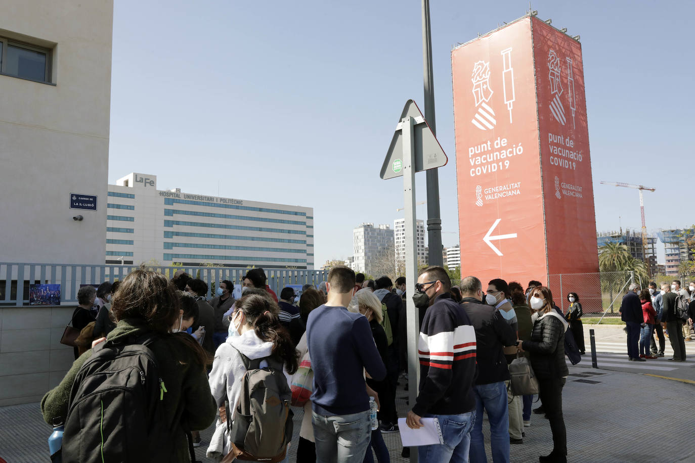 Nueva tanda de vacunación en Valencia este miércoles 31 de marzo. 