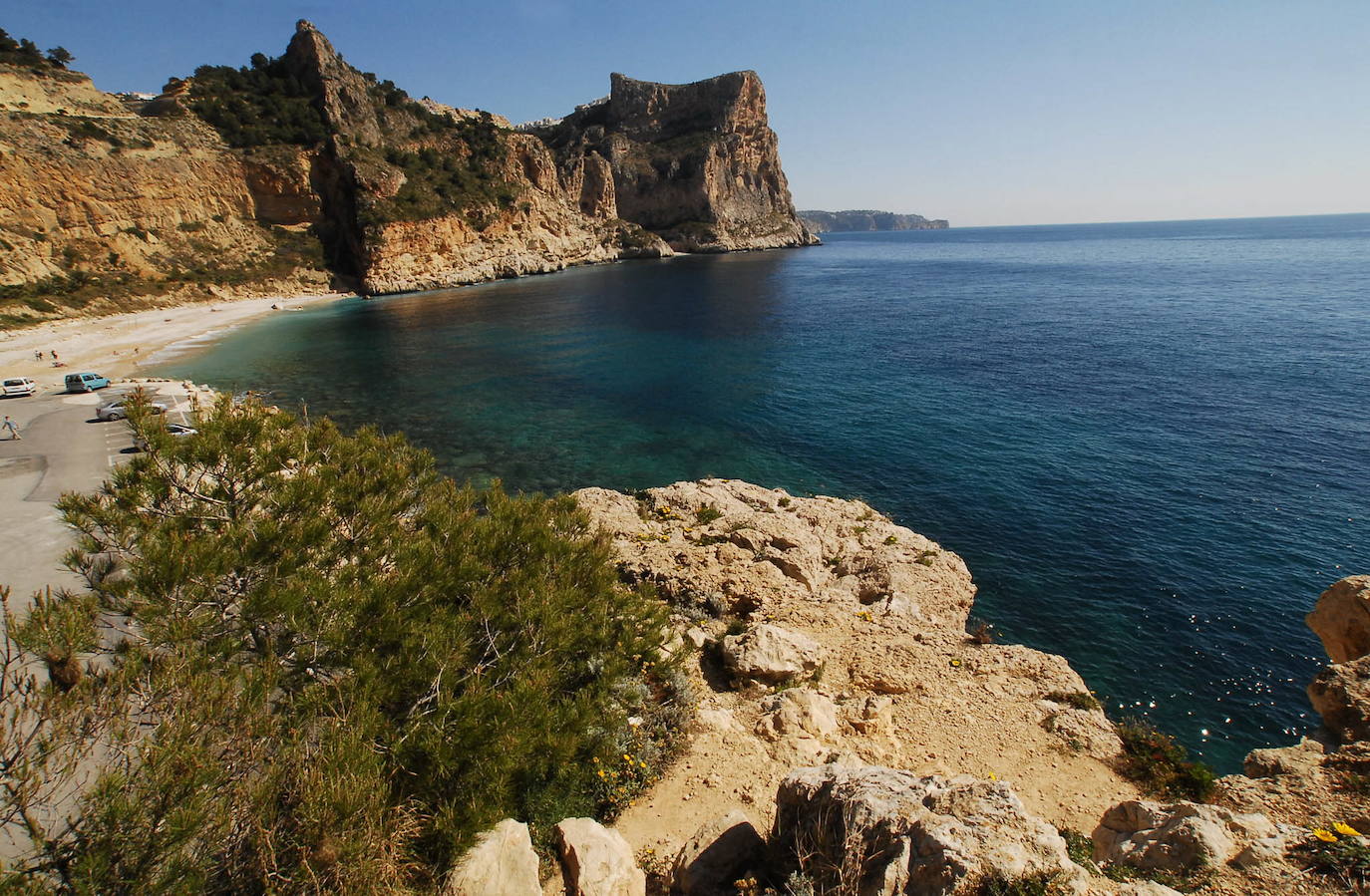 Cala del Moraig, en Benitatxell (Alicante)