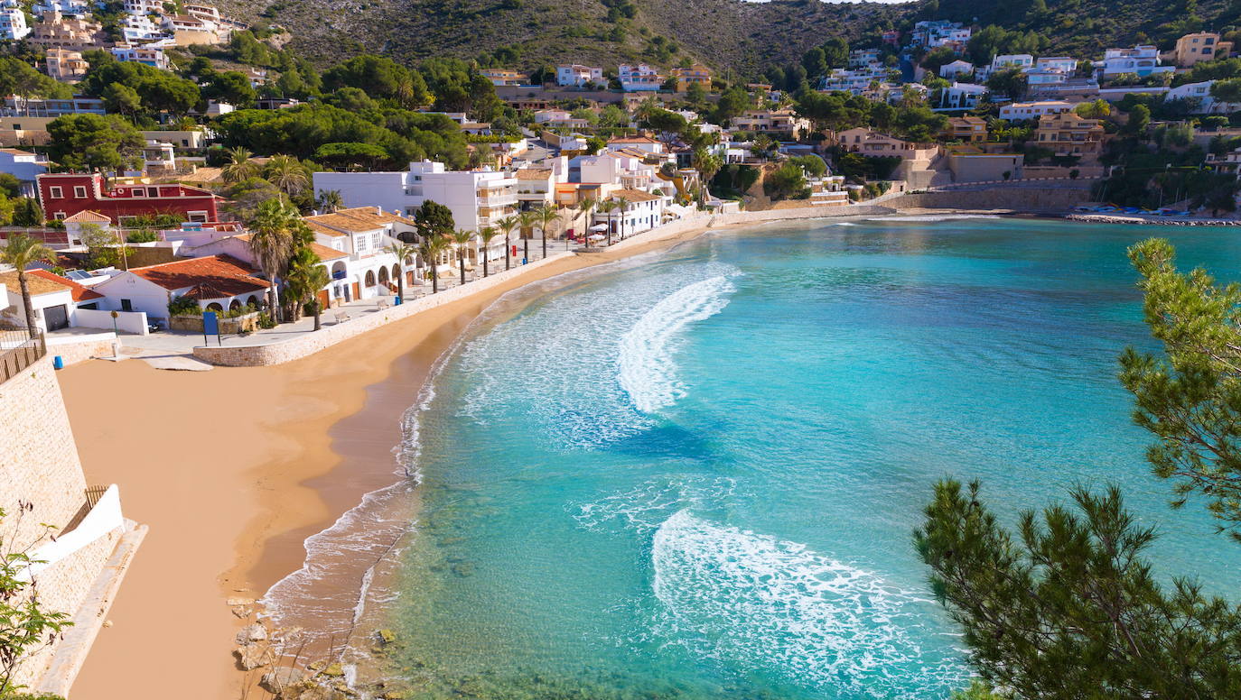 Playa El Portet, Moraira (Alicante)