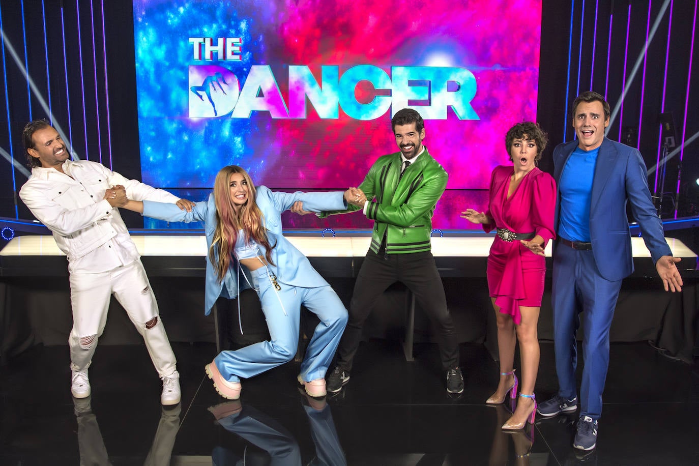 The Dancer: capitanes y presentadores del nuevo concurso de RTVE. 