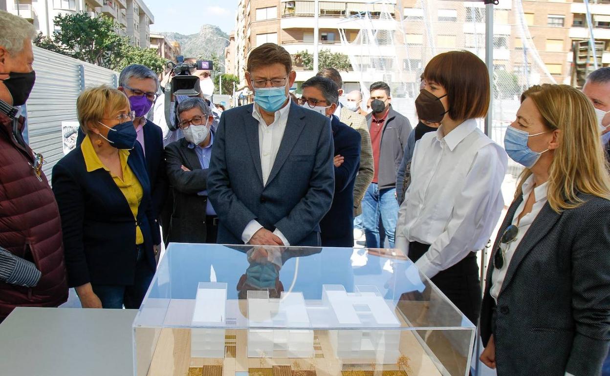 Puig, durante el acto en Gandia