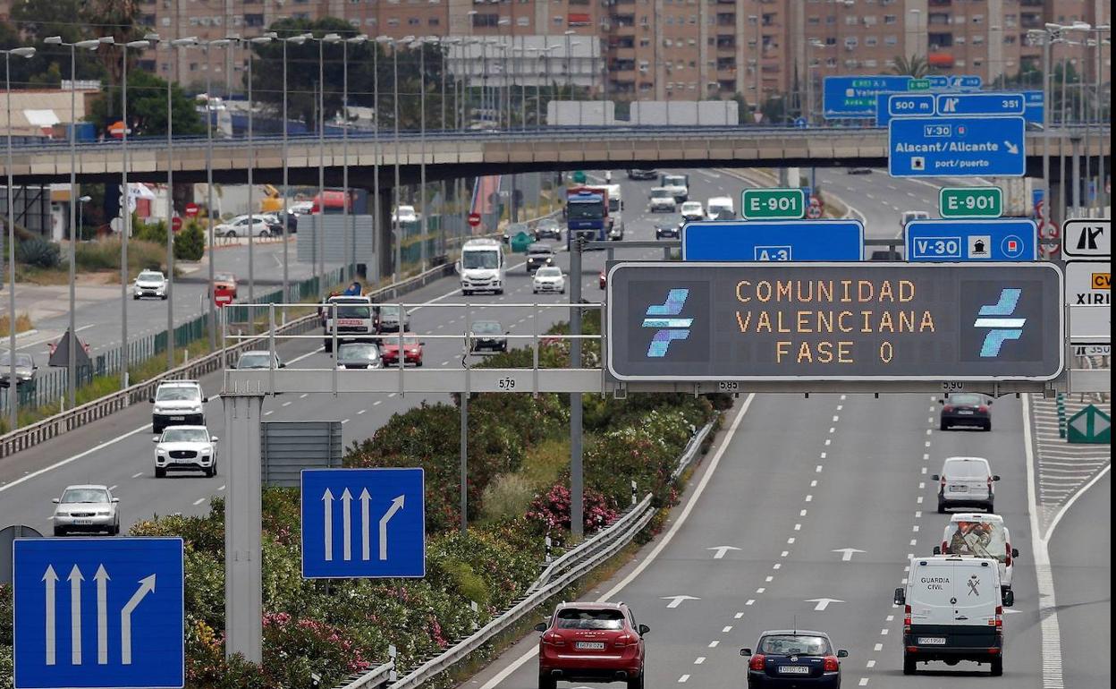 Valencia, durante el primer estado de alarma. 