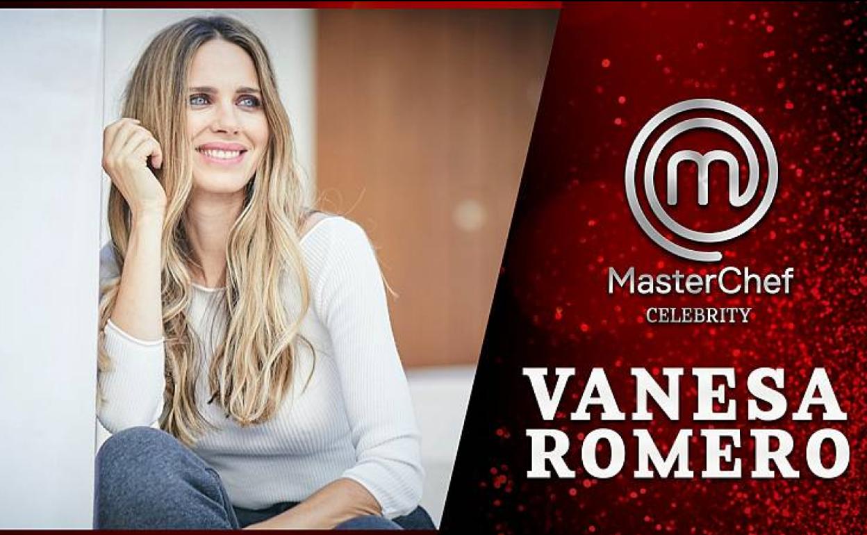 Vanesa Romero, una de las primeras concursantes confirmadas de 'MasterChef Celebrity'.