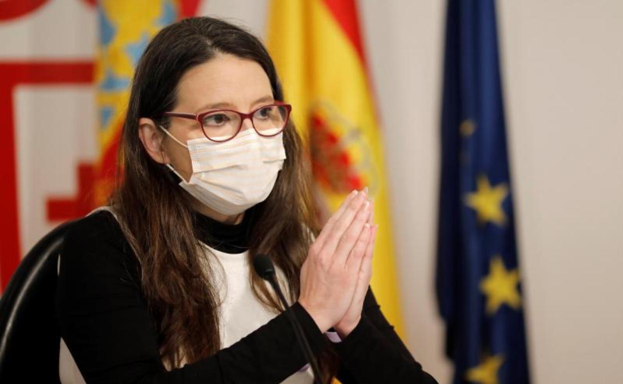 La vicepresidenta del Consell, Mónica Oltra