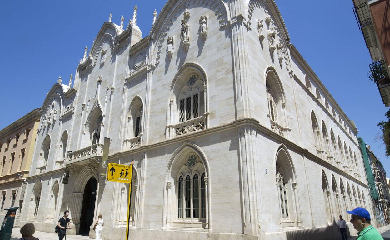 Una sede de la Universidad Católica de Valencia. 