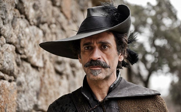 Nacho Fresneda como Alonso de Entrerríos, el soldado del siglo XVI de 'El Ministerio del Tiempo'. 