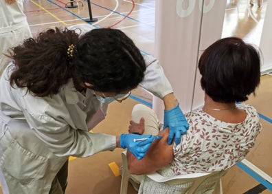 Imagen secundaria 1 - El proceso de esta mañana en el que ha estado presente el alcalde, Michel Montaner. 