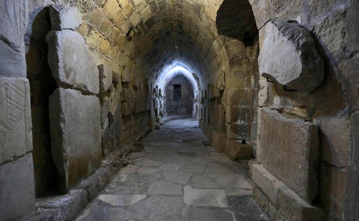 En las entrañas de un castillo medieval