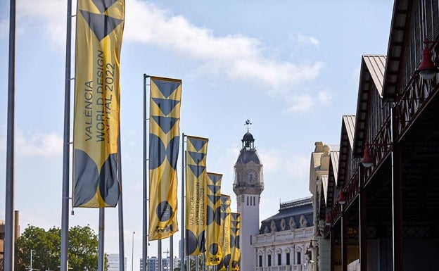 Banderines de la Capitalidad Mundial del Diseño. 