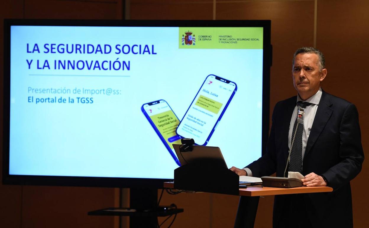 Presentación del nuevo portal de la Seguridad Social. 