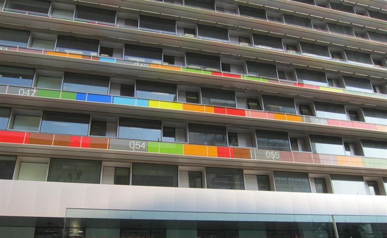 Edificio del Instituto Nacional de Estadística (INE) en Madrid