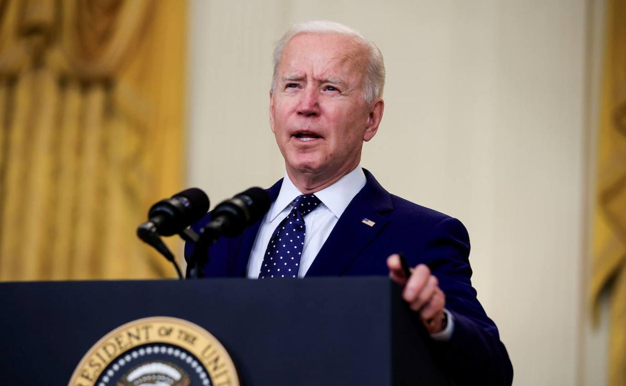 El presidente estadounidense, Joe Biden