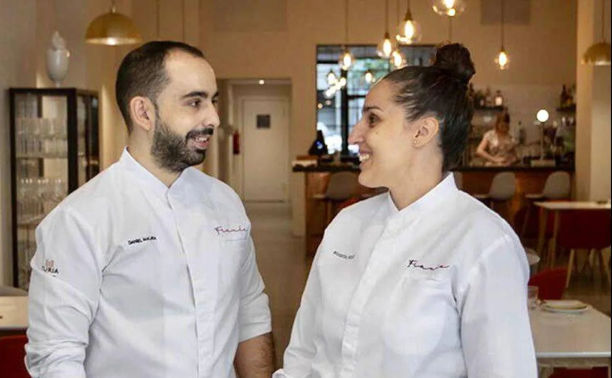 Dani Malavía y Roseta Félix, del restaurante Fraula de Valencia. 