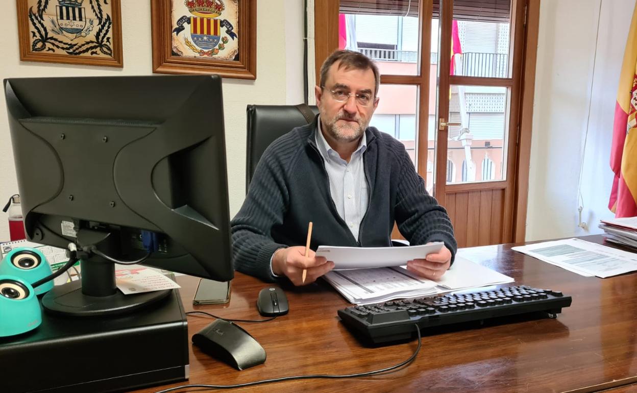 Salvador Montañana, alcalde de Guadassuar. 