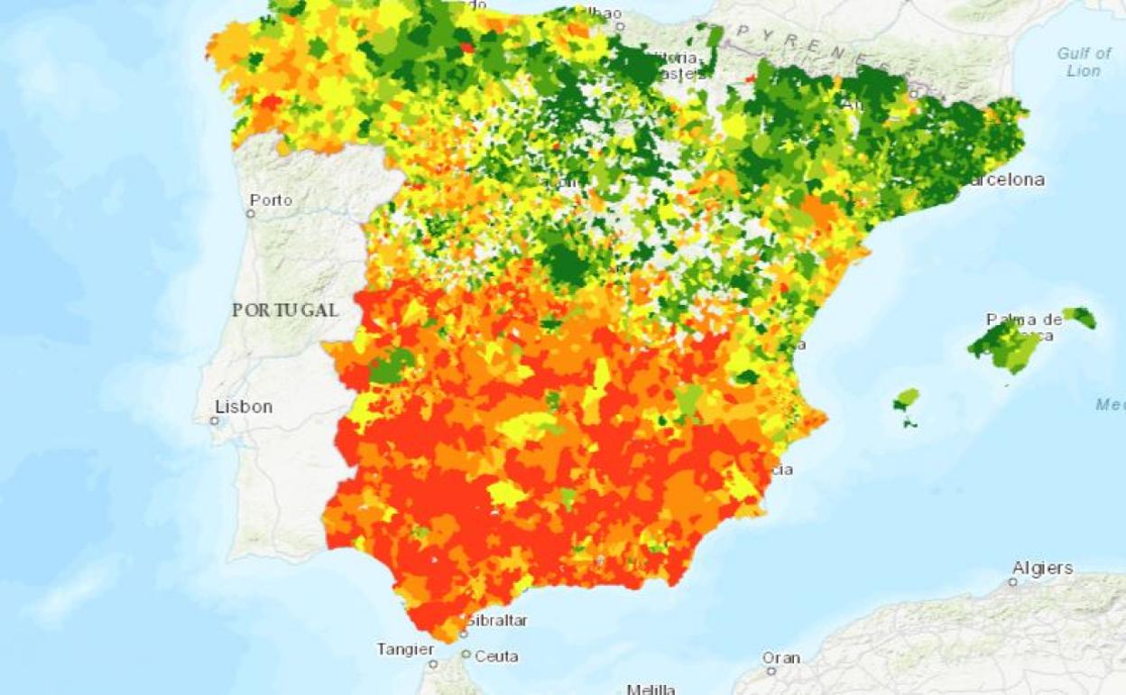 ¿Cómo de rico es tu municipio?: Valencia, Alicante, Castellón y todos los pueblos de España