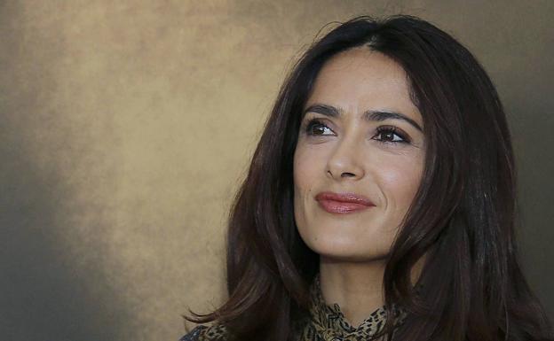 La actriz mexicana Salma Hayek.