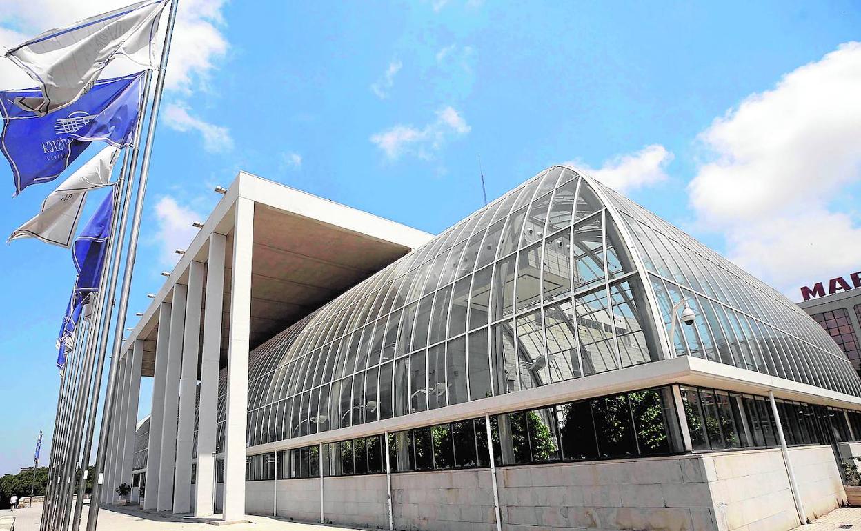 Fachada lateral del Palau de la Música en una imagen de archivo. 