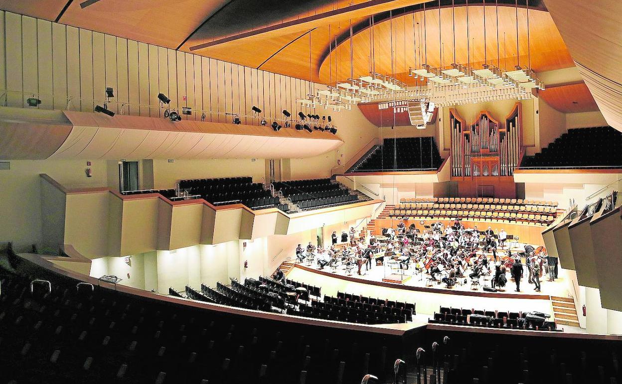 Sala Iturbi del Palau de la Música en una imagen de archivo. 