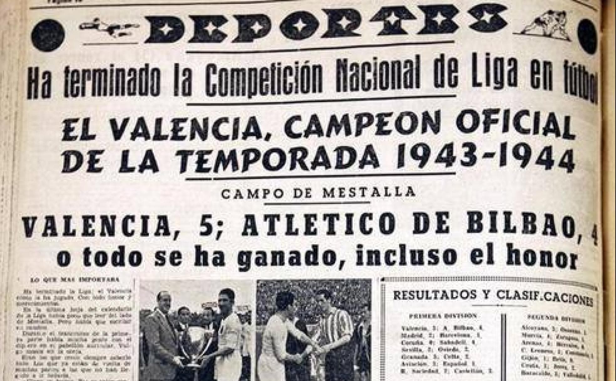 Pegajoso inercia Investigación Valencia CF | El segundo título de Liga que llegó en el 25º aniversario del  Valencia | Las Provincias