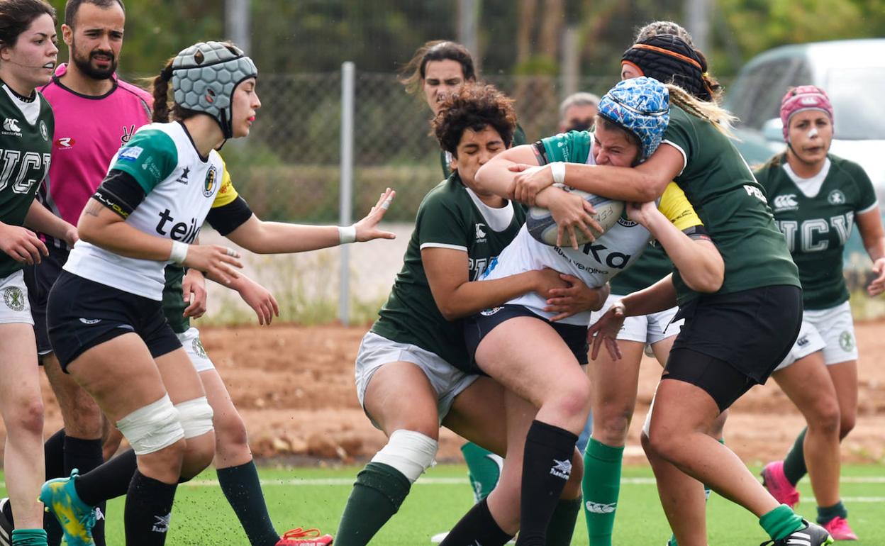 Imagen de un partido de la presente temporada