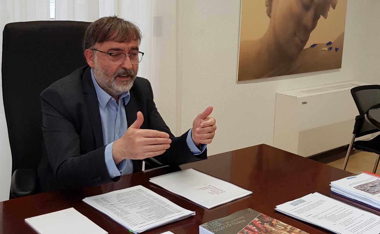 Alcalde de l'Alcúdia, Andreu Salom. 