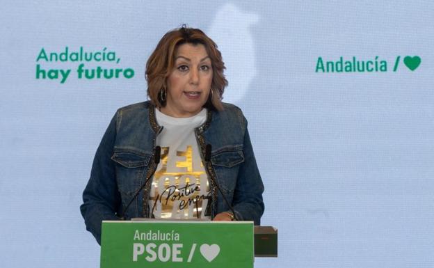 Susana Díaz, secretaria general del PSOE-A 