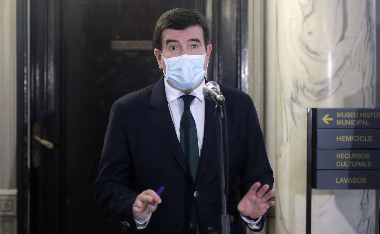 Fernando Giner, portavoz de Ciudadanos en el Ayuntamiento de Valencia. 