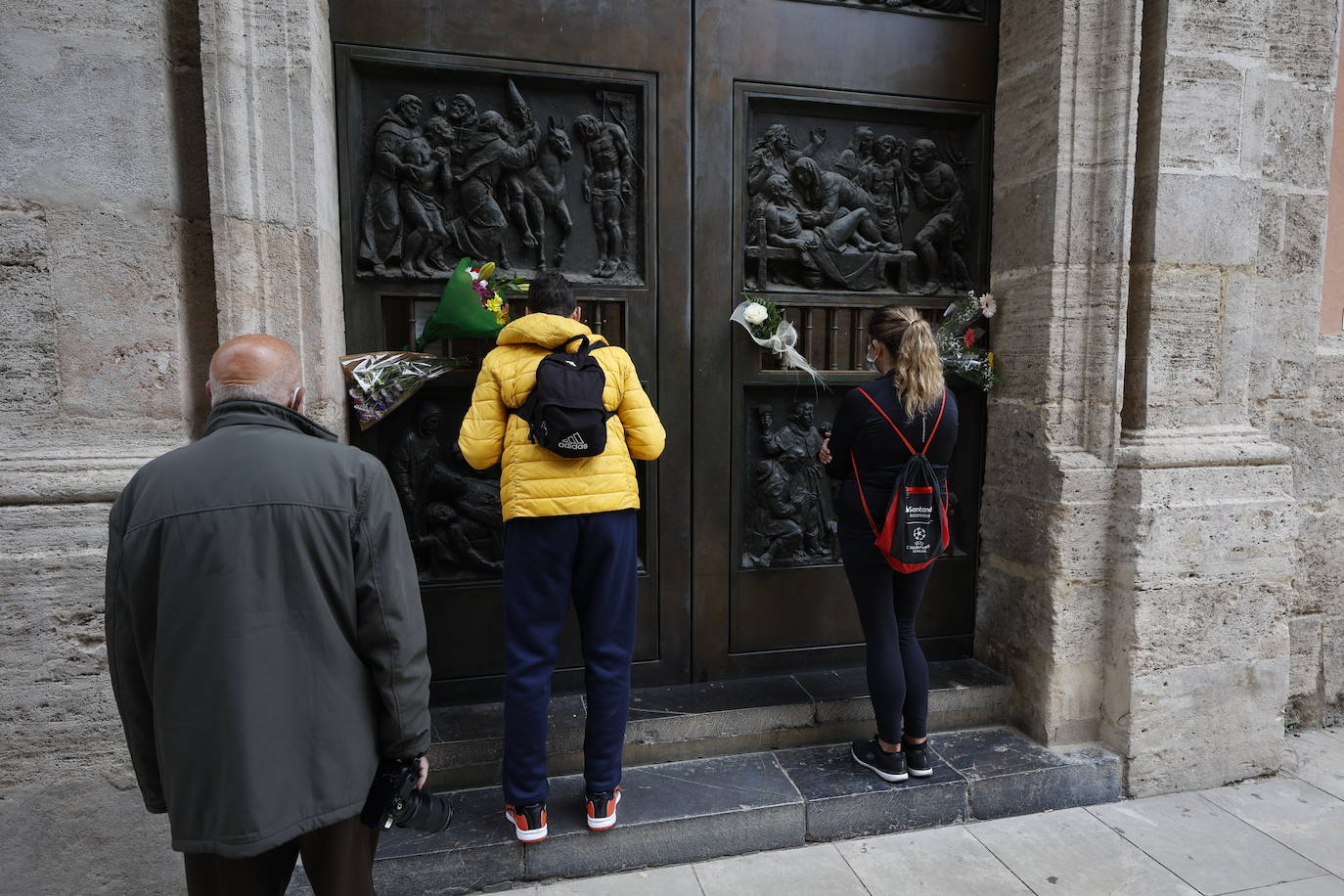 Missa d'Infants y traslado de la Virgen en Valencia