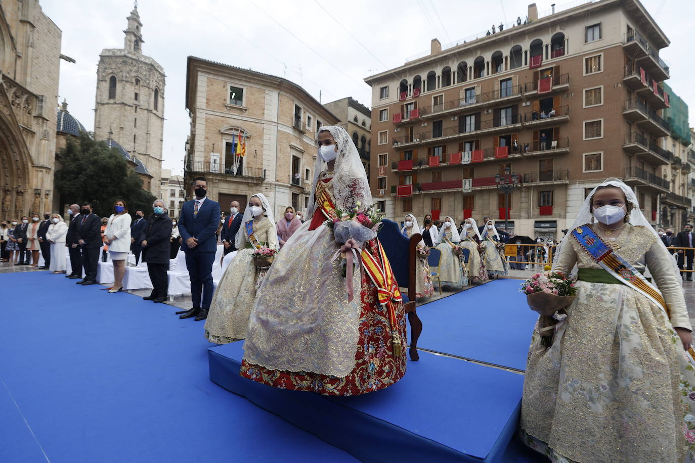 Missa d'Infants y traslado de la Virgen en Valencia