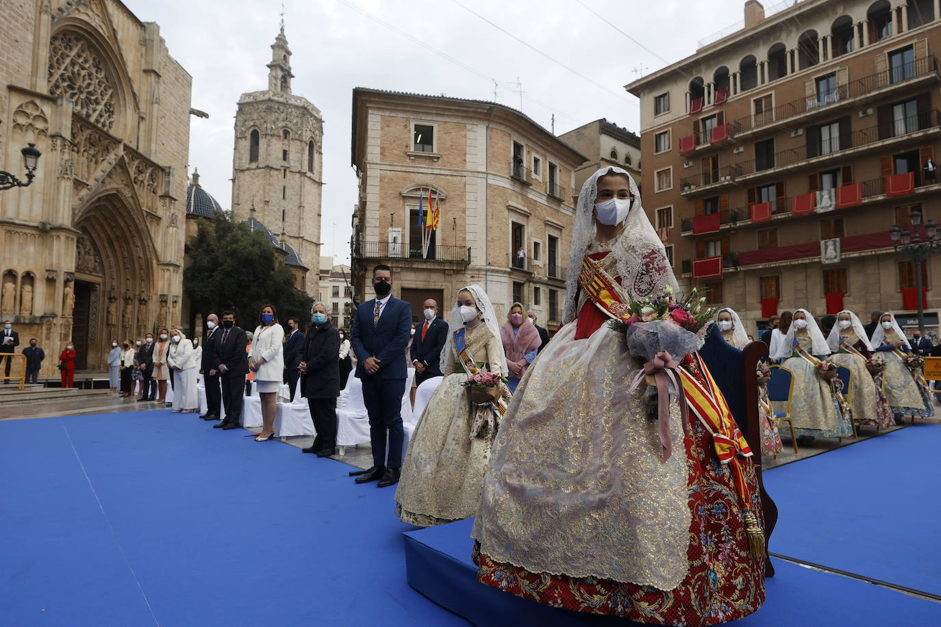 Missa d'Infants y traslado de la Virgen en Valencia