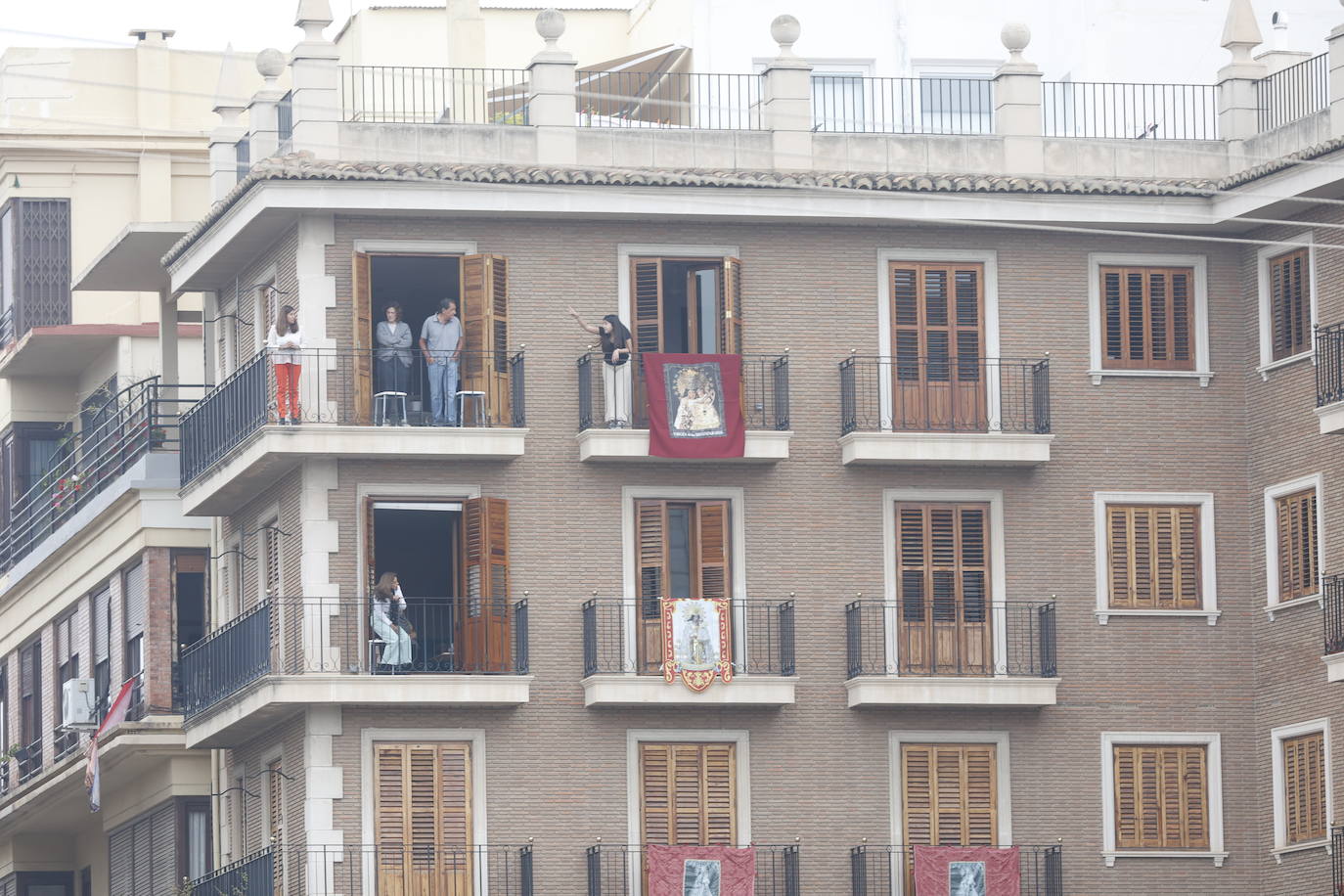 Missa d'Infants y traslado de la Virgen en Valencia