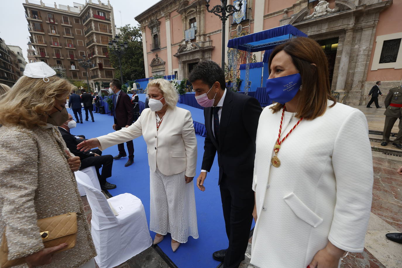 Missa d'Infants y traslado de la Virgen en Valencia