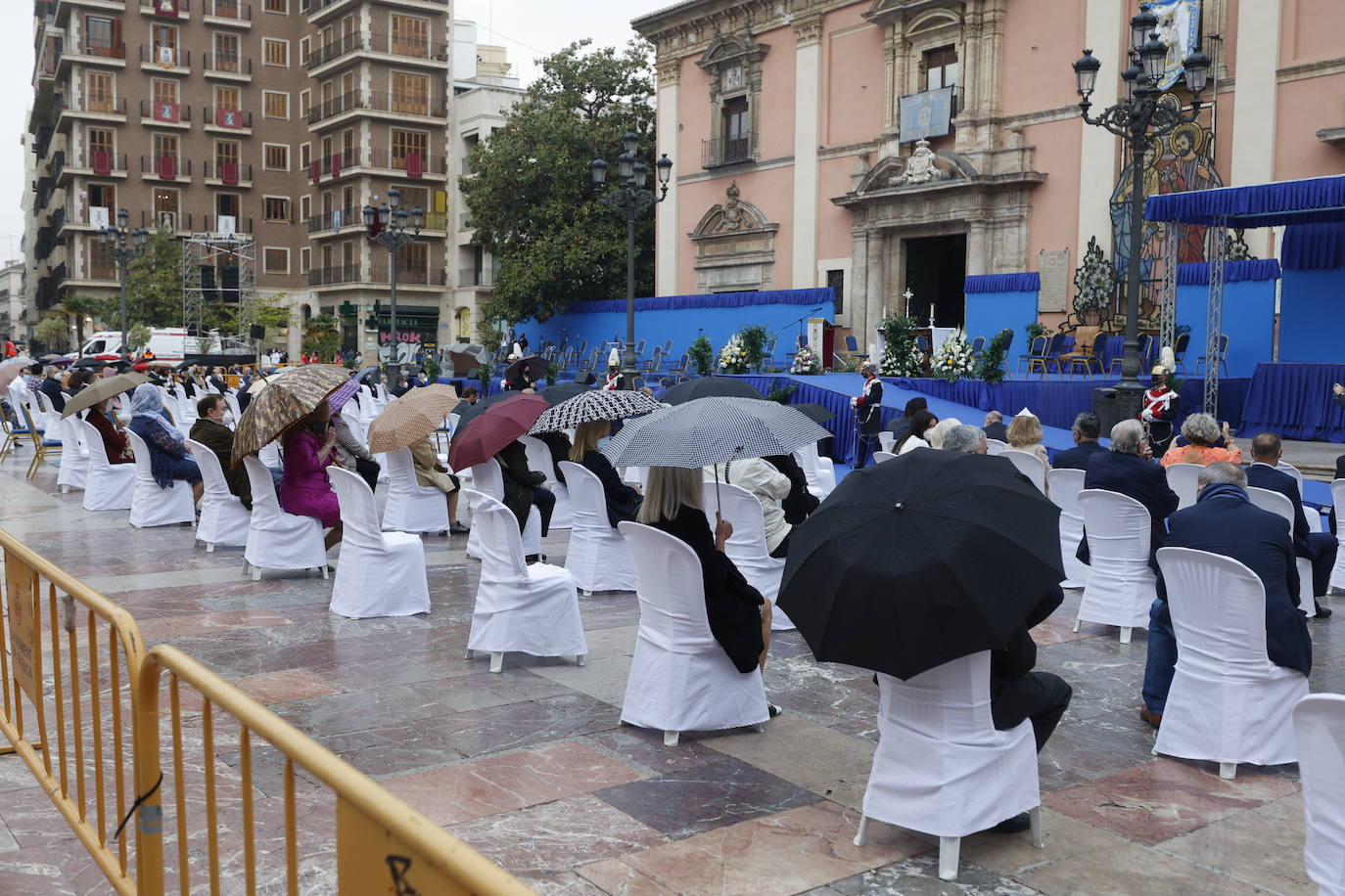 Missa d'Infants y traslado de la Virgen en Valencia