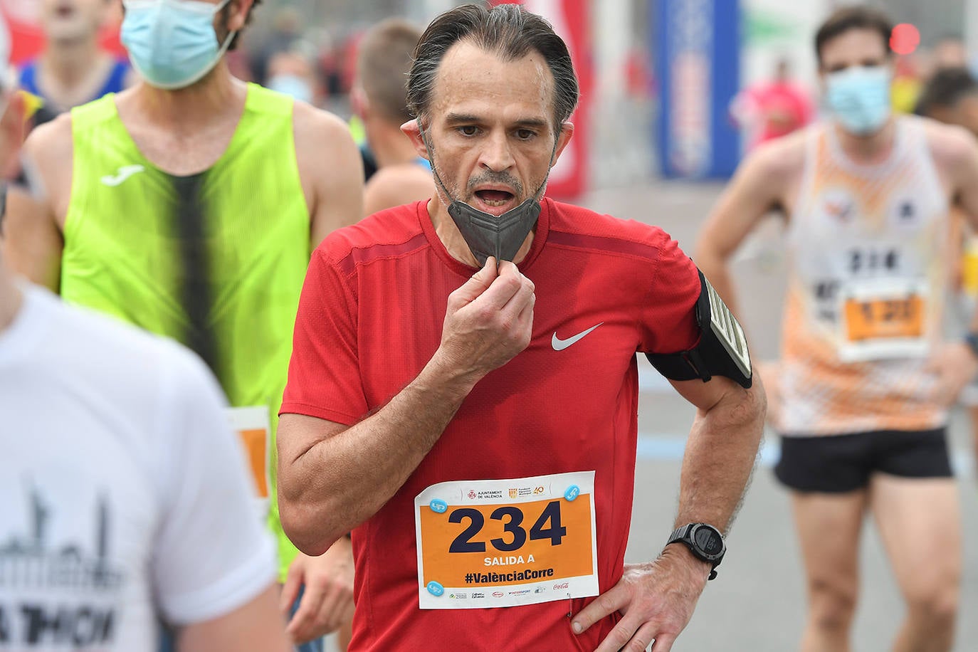 Primera carrera en Valencia desde el inicio de la pandemia