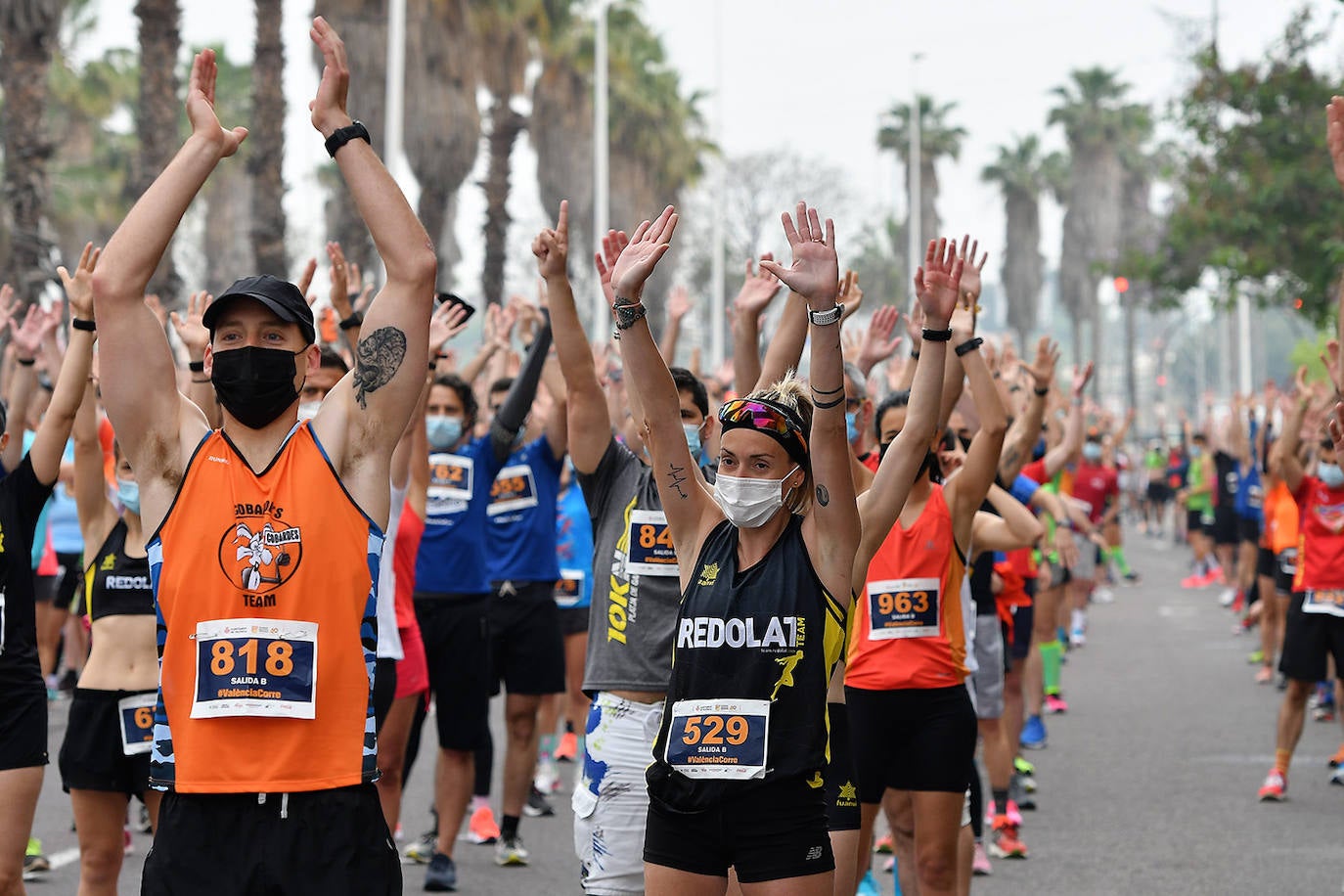 Primera carrera en Valencia desde el inicio de la pandemia